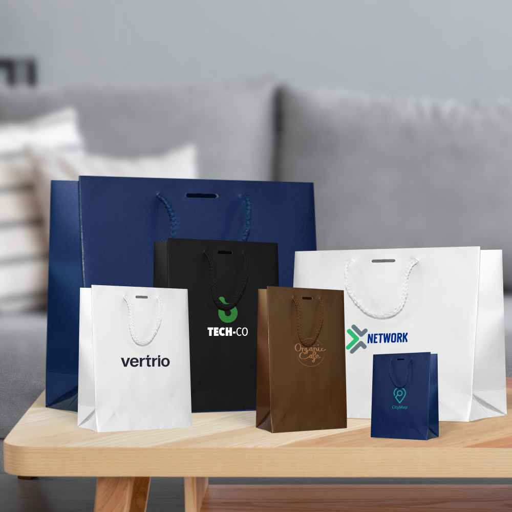 Luxury Paper Bags - Nero Print